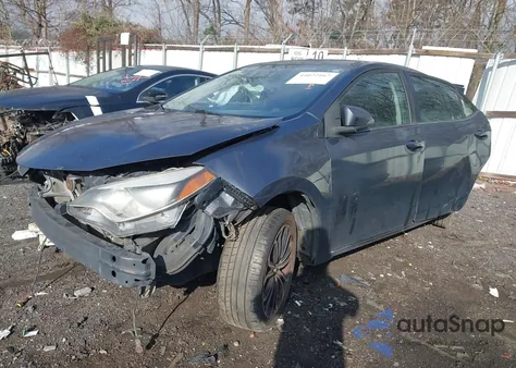 2016 Toyota Corolla S Plus из США, поврежденный, VIN 5YFBURHE7GP373442